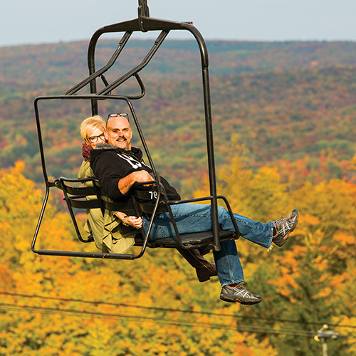 Fall Chairlift Rides
