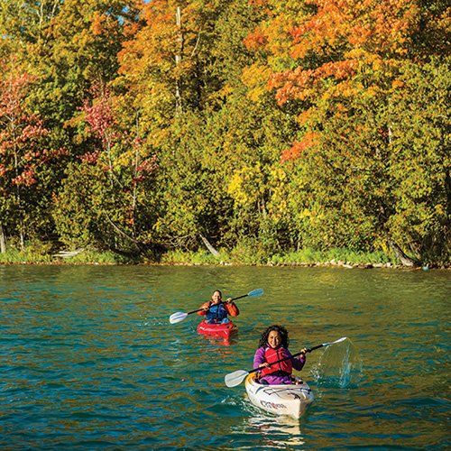 Fall Kayaking