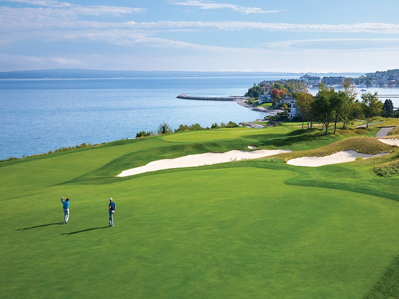 Golf in the Petoskey Area of northern Michigan