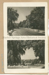 Photo courtesy Harbor Springs Historical Society archives