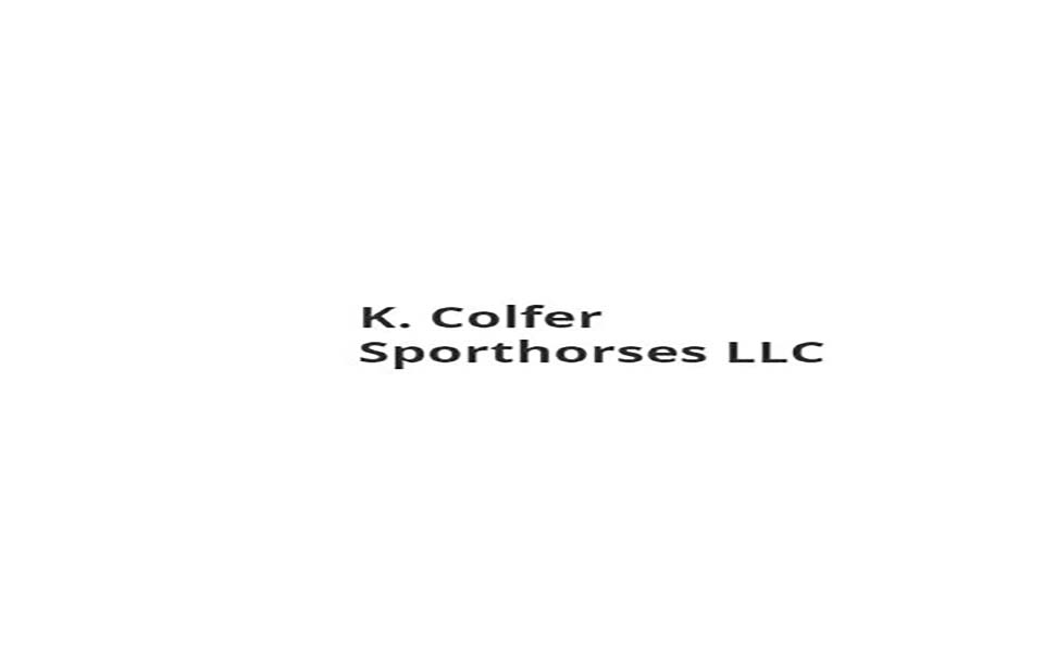 K Colfer Sporthorses
