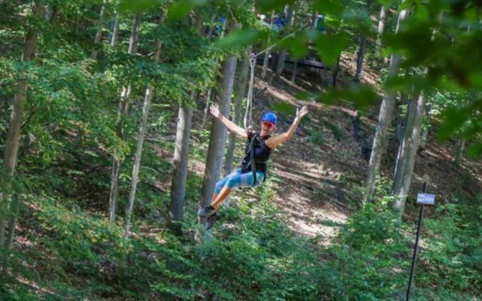 Boyne Mountain Zipline Adventure - Summer