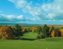 Little Traverse Bay Golf Club offers peeks at three different lakes