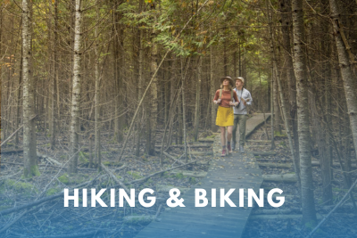 Hiking and Biking