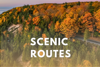 Fall Scenic Routes in the Petoskey Area