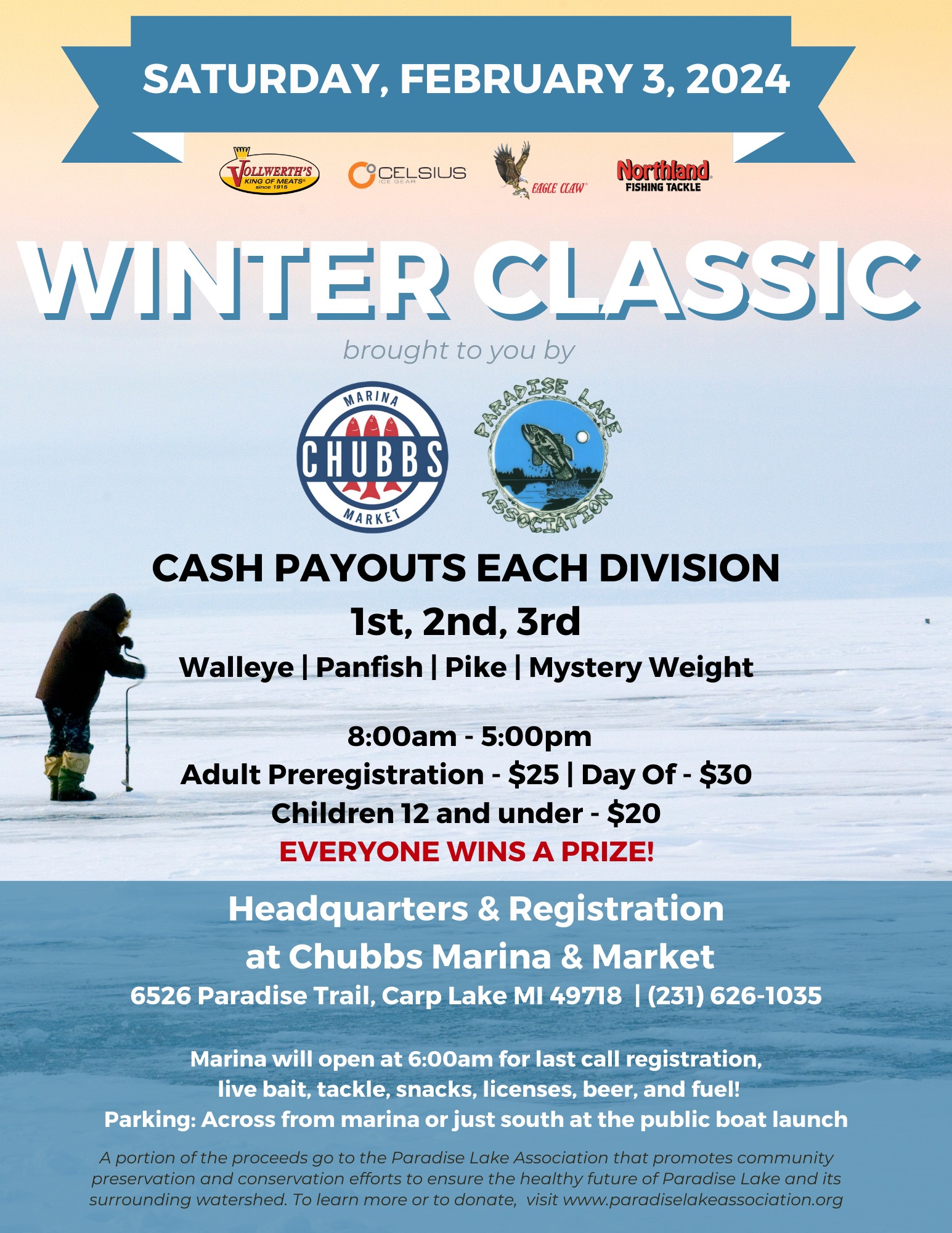 Winter Classic Ice Fishing Competition - Petoskey Area