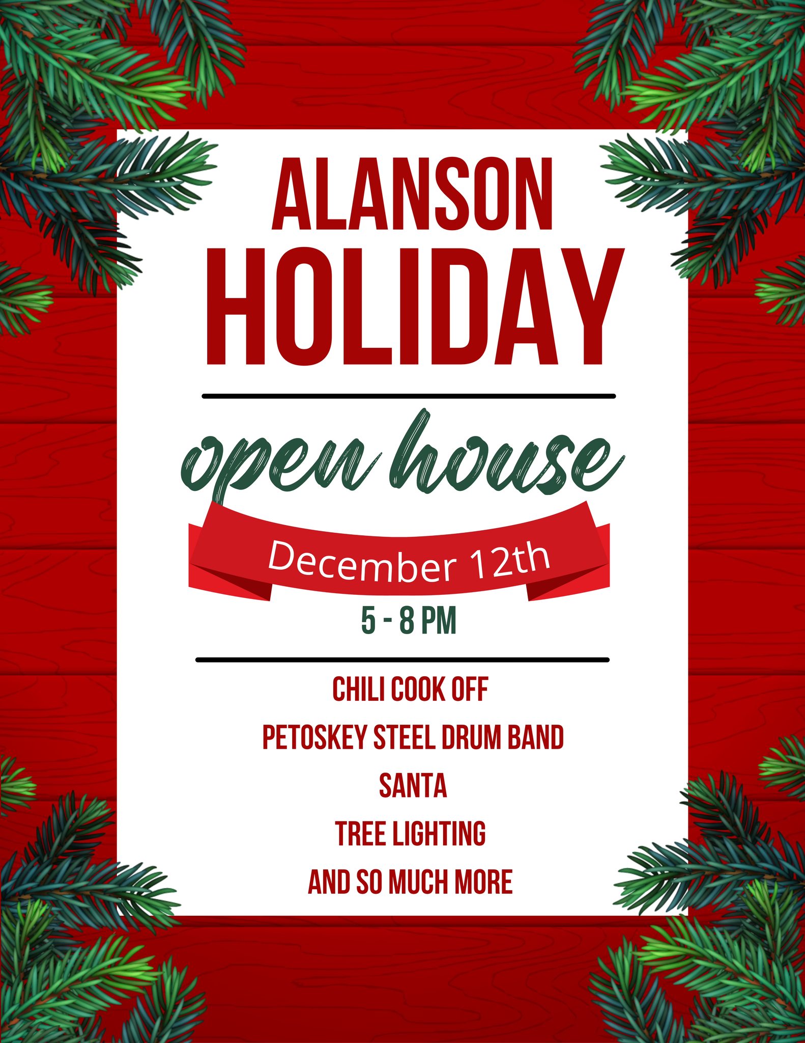 Village of Alanson Holiday Open House 2025 - Petoskey Area