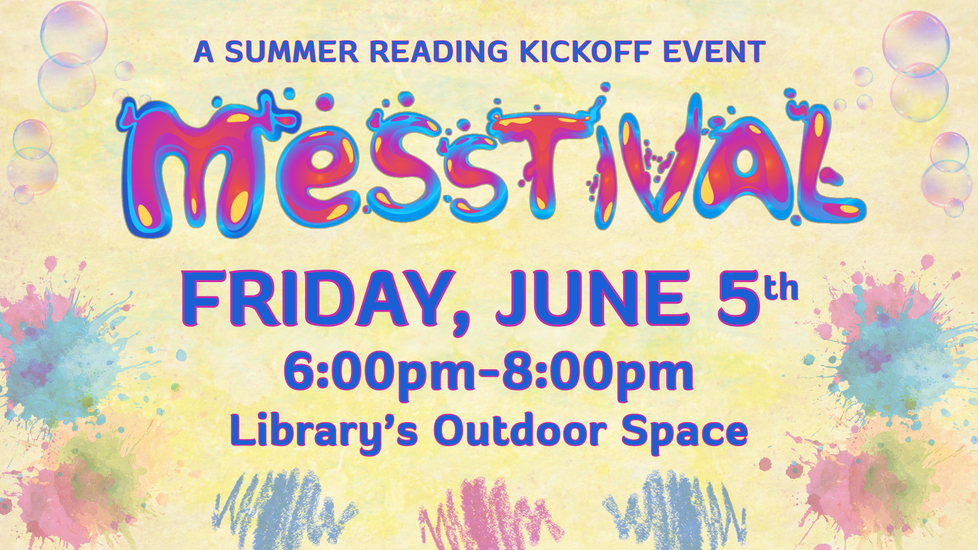 Messtival: Summer Reading Kickoff