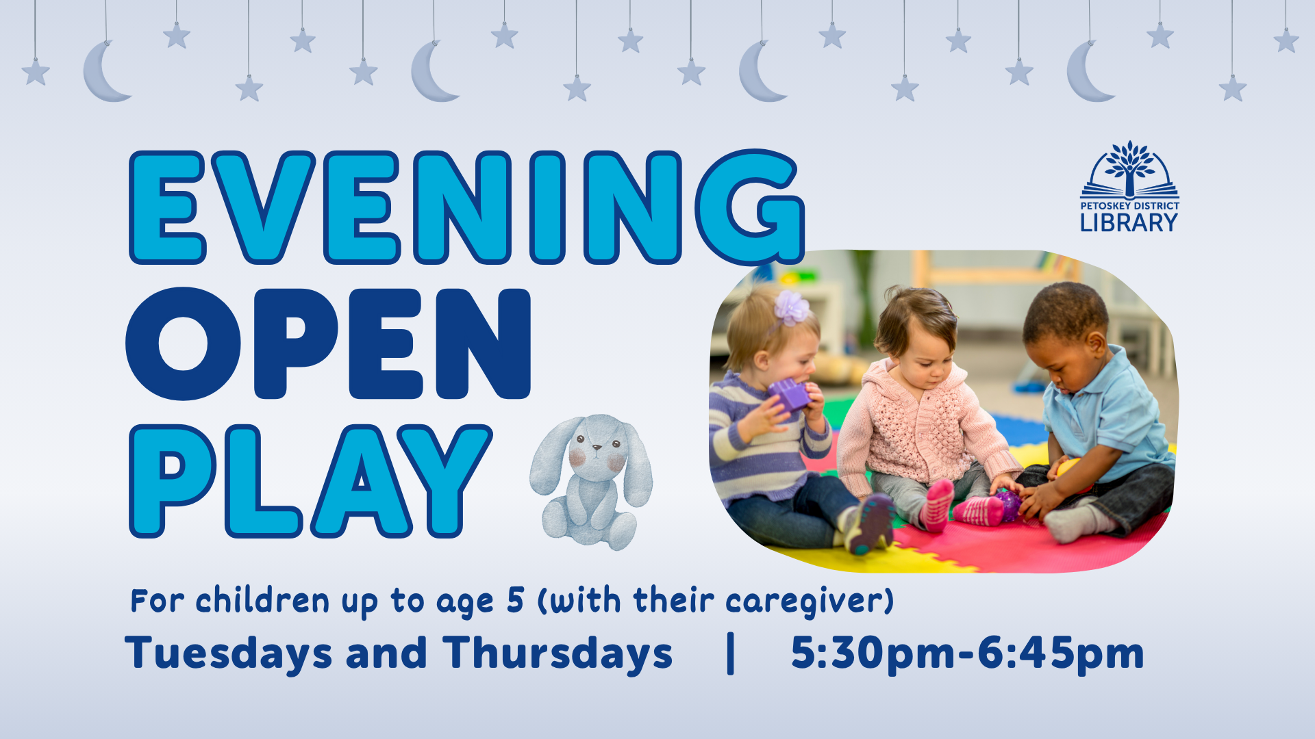 Evening Open Play at the Library