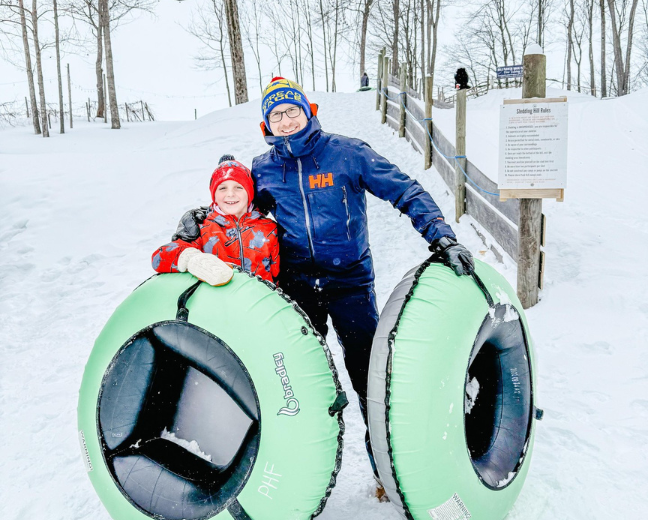 Pond Hill Farm tubing hill
