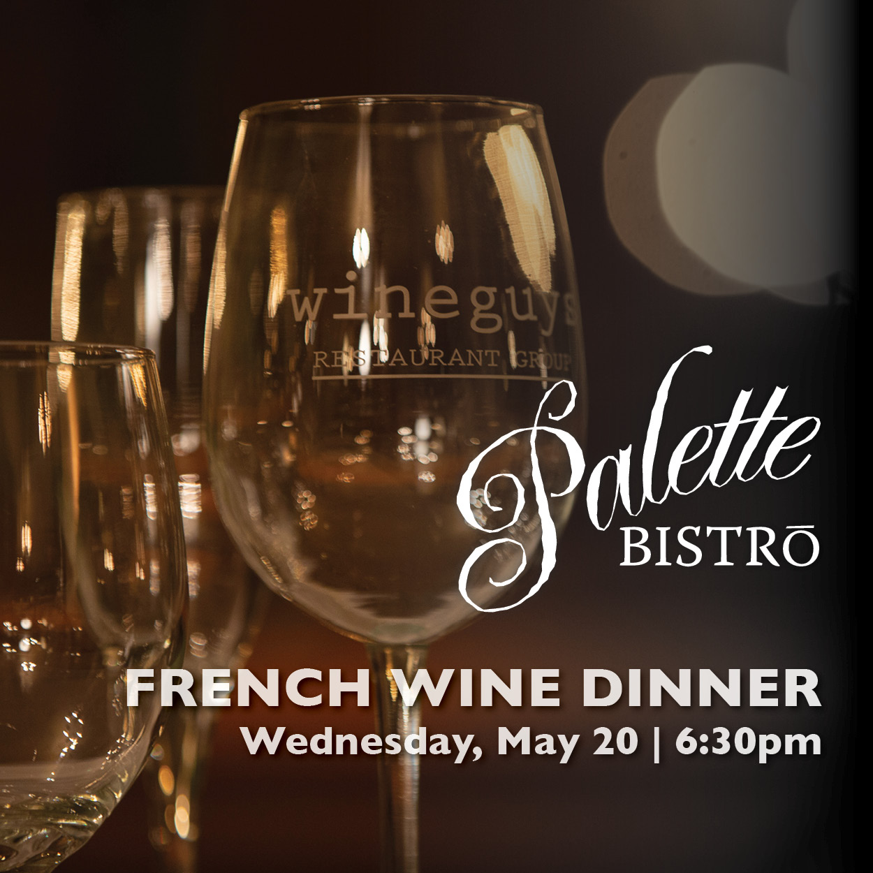 French Wine Dinner at Palette Bistro
