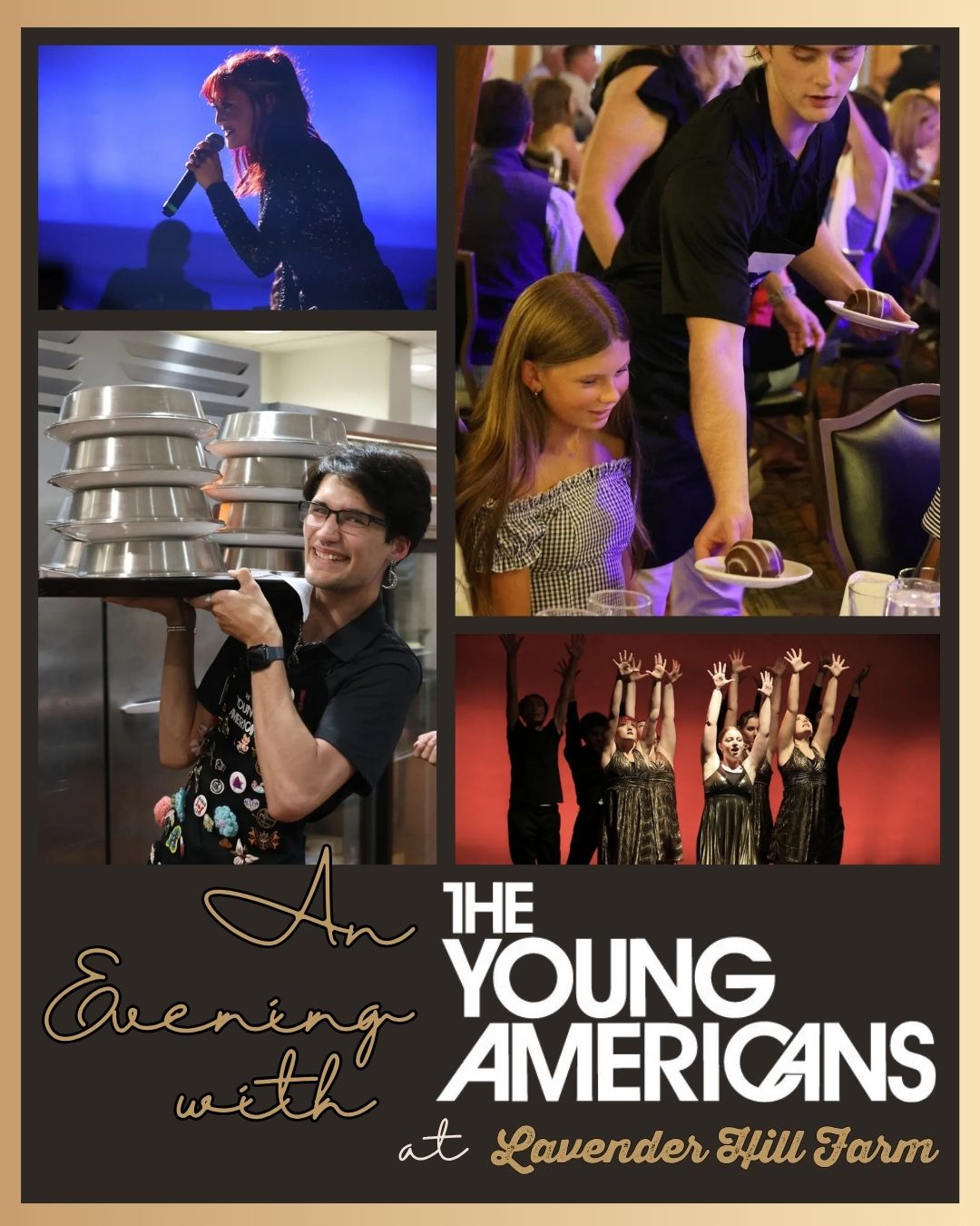 An Evening with The Young Americans at Lavender Hill Farm