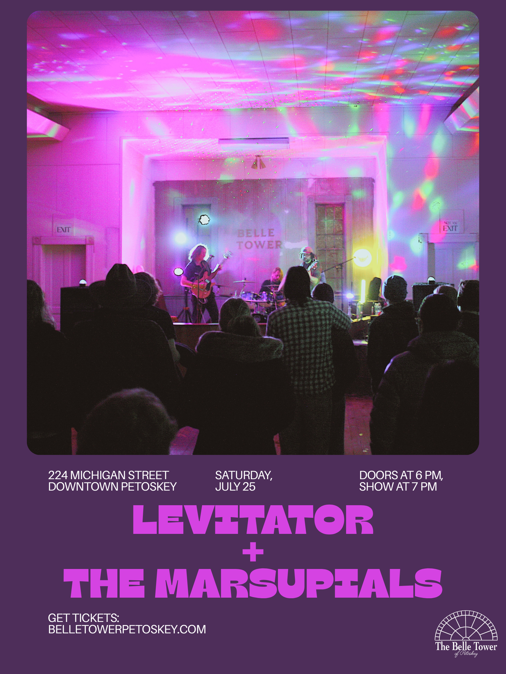 Levitator + The Marsupials Live at Belle Tower